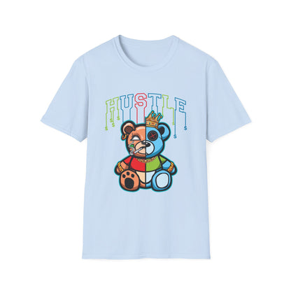 Hustle Graffiti Streetwear Bear - T-Shirt - Blount Custom Creations