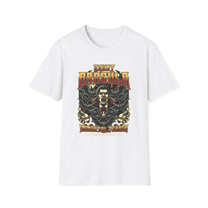 Count Dracula Immortal Terror - T-Shirt - Blount Custom Creations