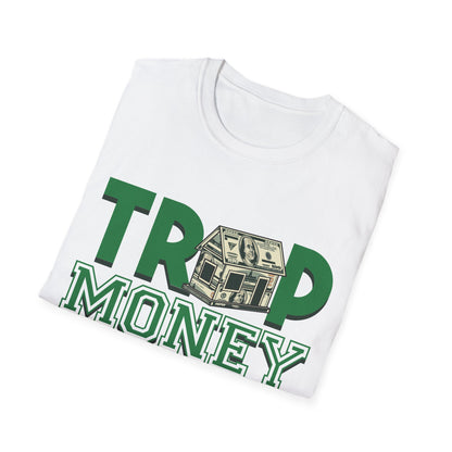 Trap Money Streetwear with Money House - T-Shirt - Blount Custom Creations