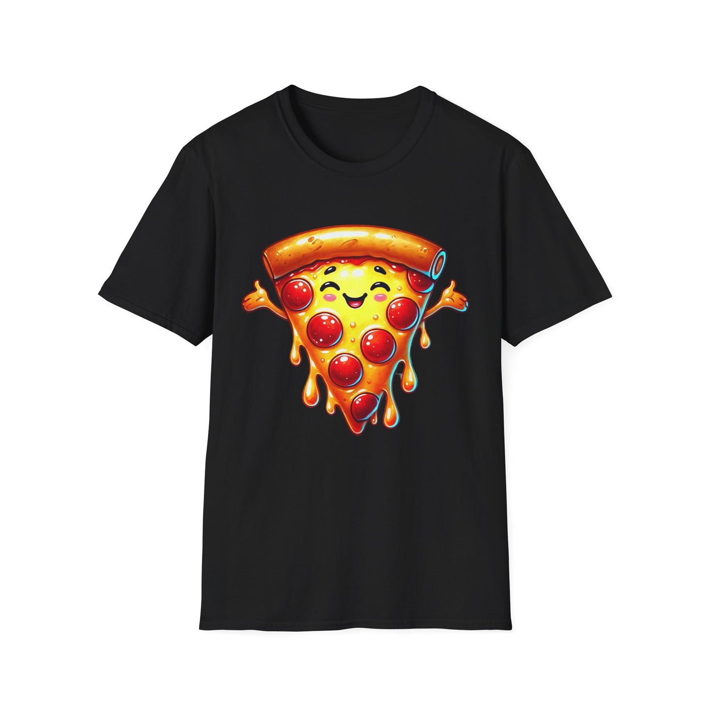 Happy Pizza - T-Shirt - Blount Custom Creations