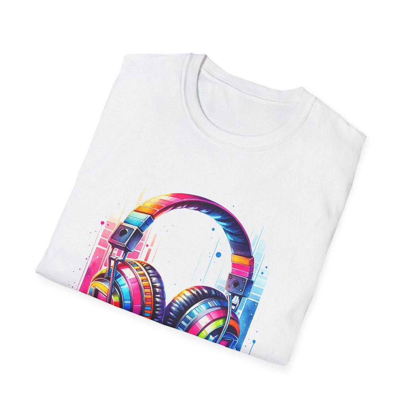 Melting Headphones - T-Shirt - Blount Custom Creations