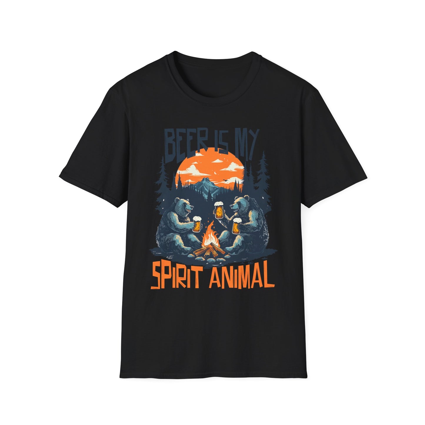 Beer is my Spirit Animal - T-Shirt - Blount Custom Creations