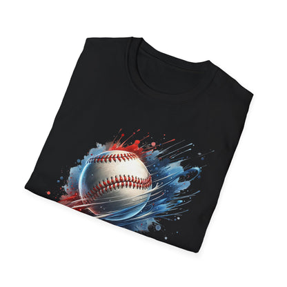 Baseball Flying Through the Air - T-Shirt - Blount Custom Creations