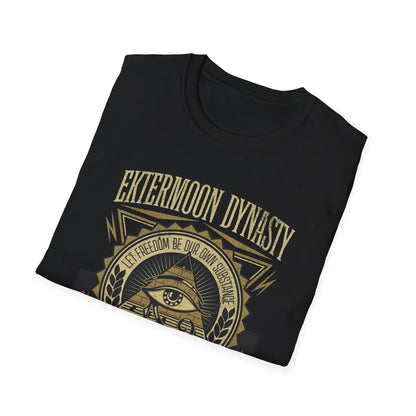 Ektermoon Dynasty Eye Golden Pyramid Emblem - T-Shirt - Blount Custom Creations