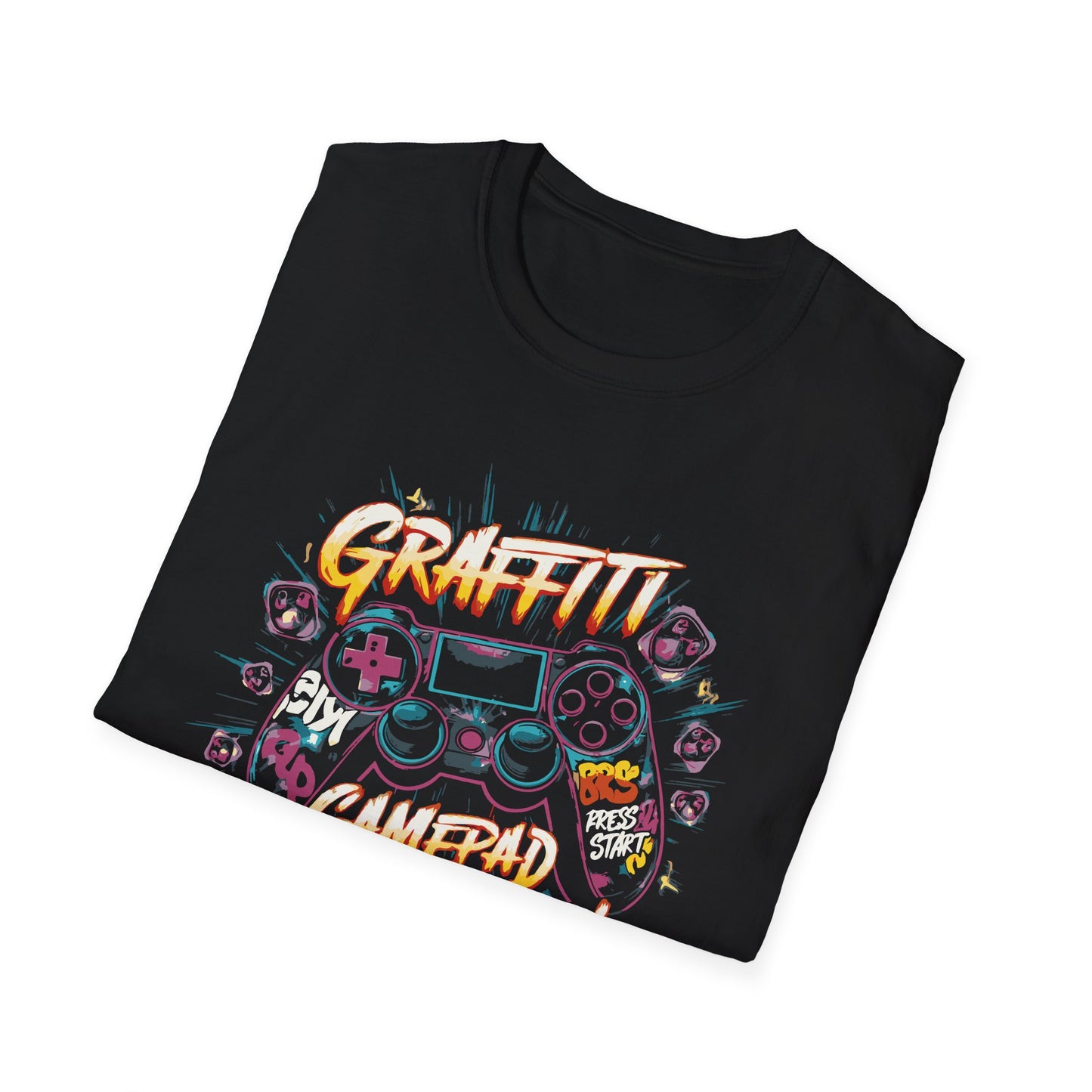 Graffiti Gamepad Revolution - T-Shirt - Blount Custom Creations