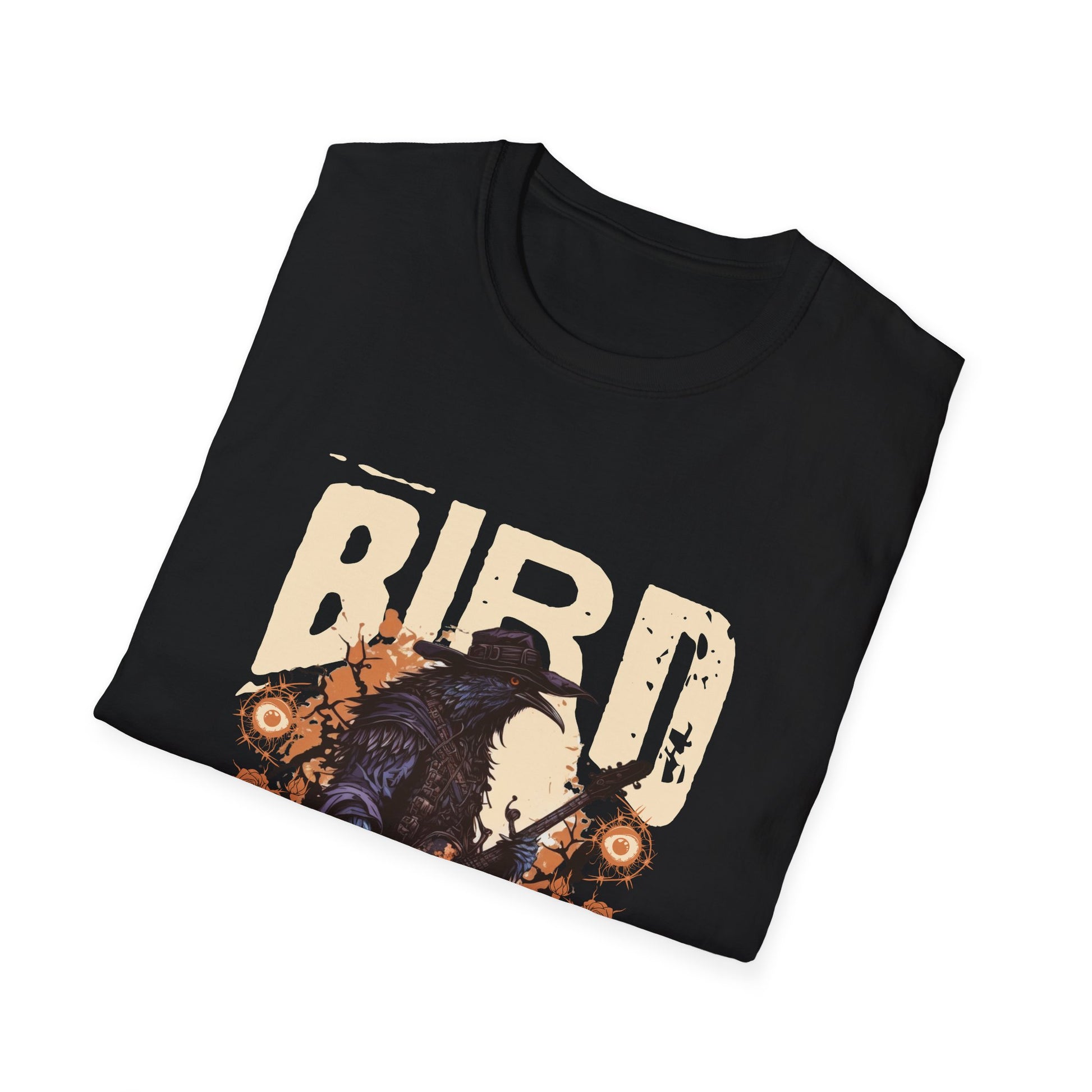 Bird Scary Guitar - T-Shirt - Blount Custom Creations