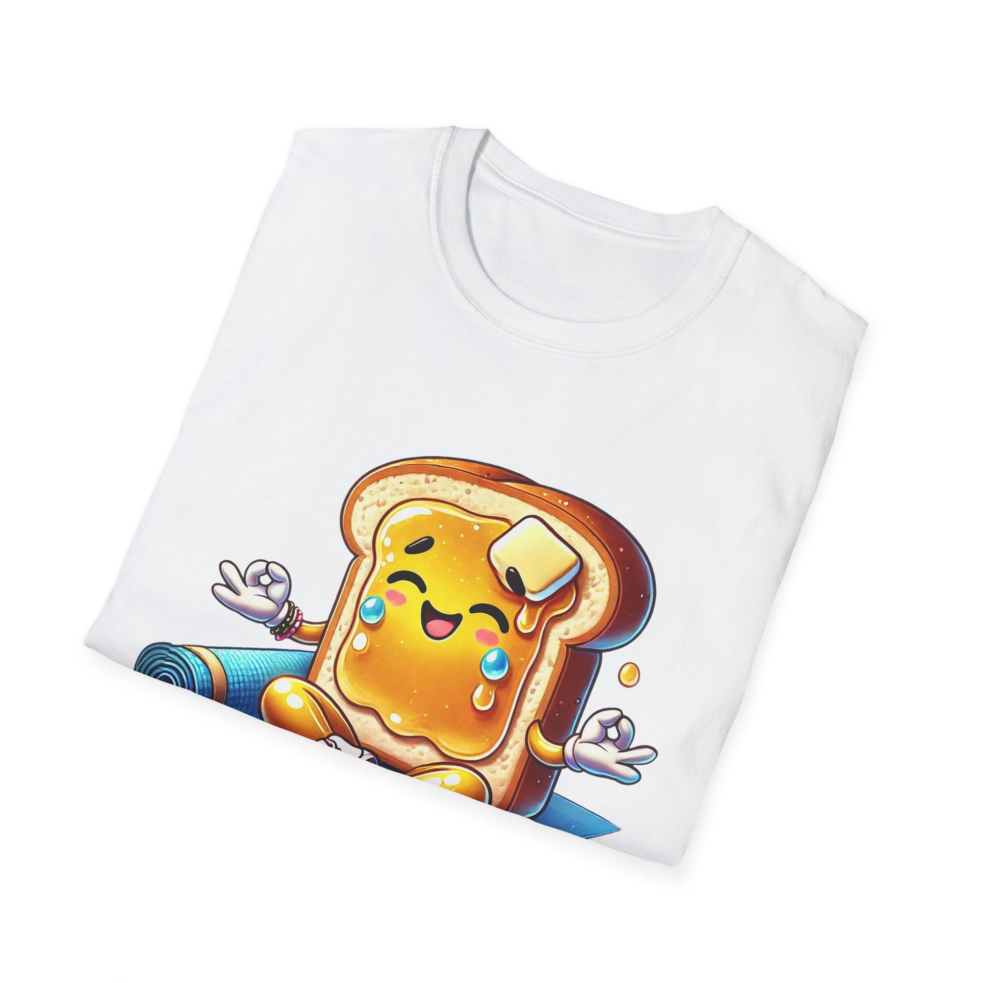 Buttered Toast Doing Yoga - T-Shirt - Blount Custom Creations