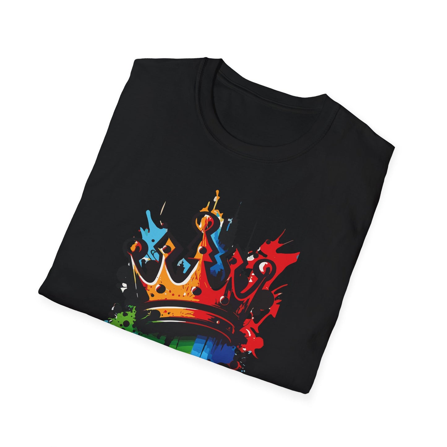 King Crown Splashed - T-Shirt - Blount Custom Creations