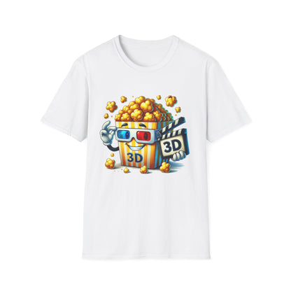 3D Popcorn - T-Shirt - Blount Custom Creations