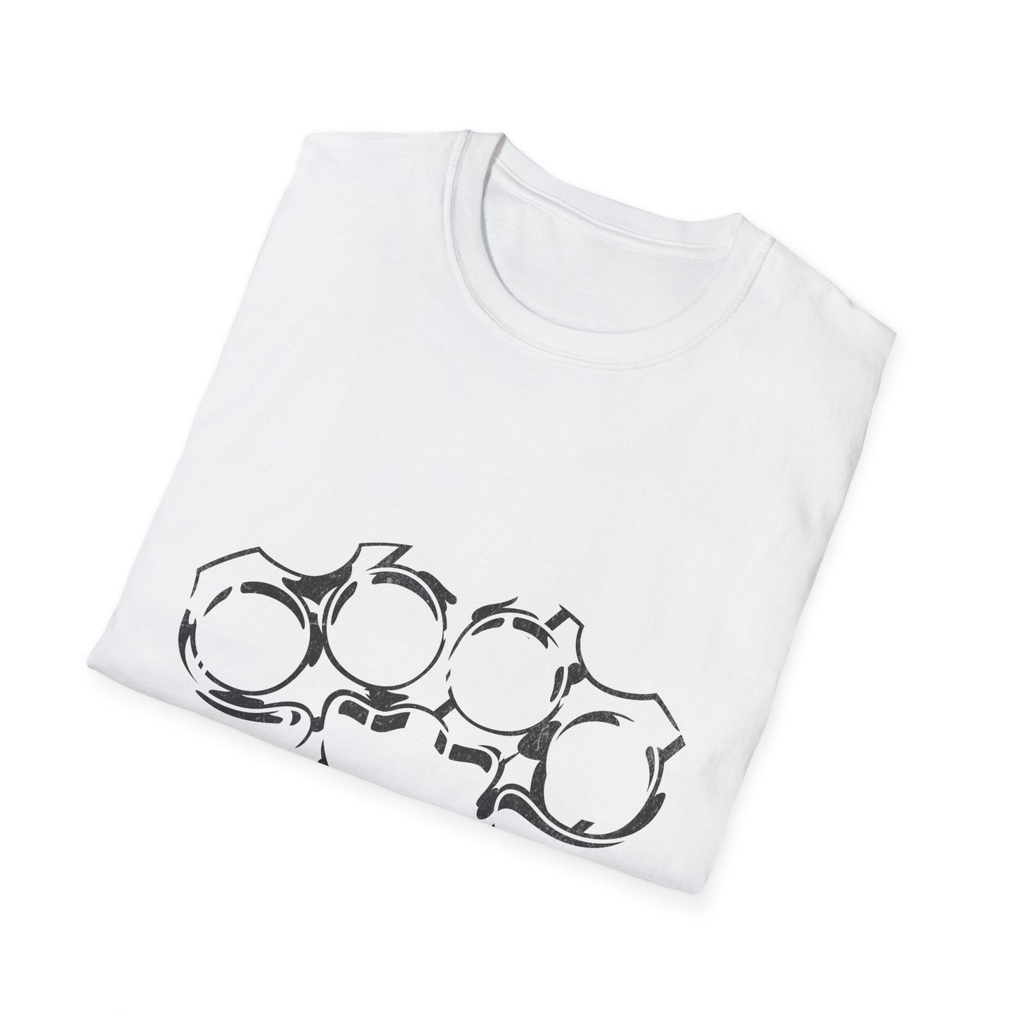 Justice is Sleeping Steel Knuckles - T-Shirt - Blount Custom Creations