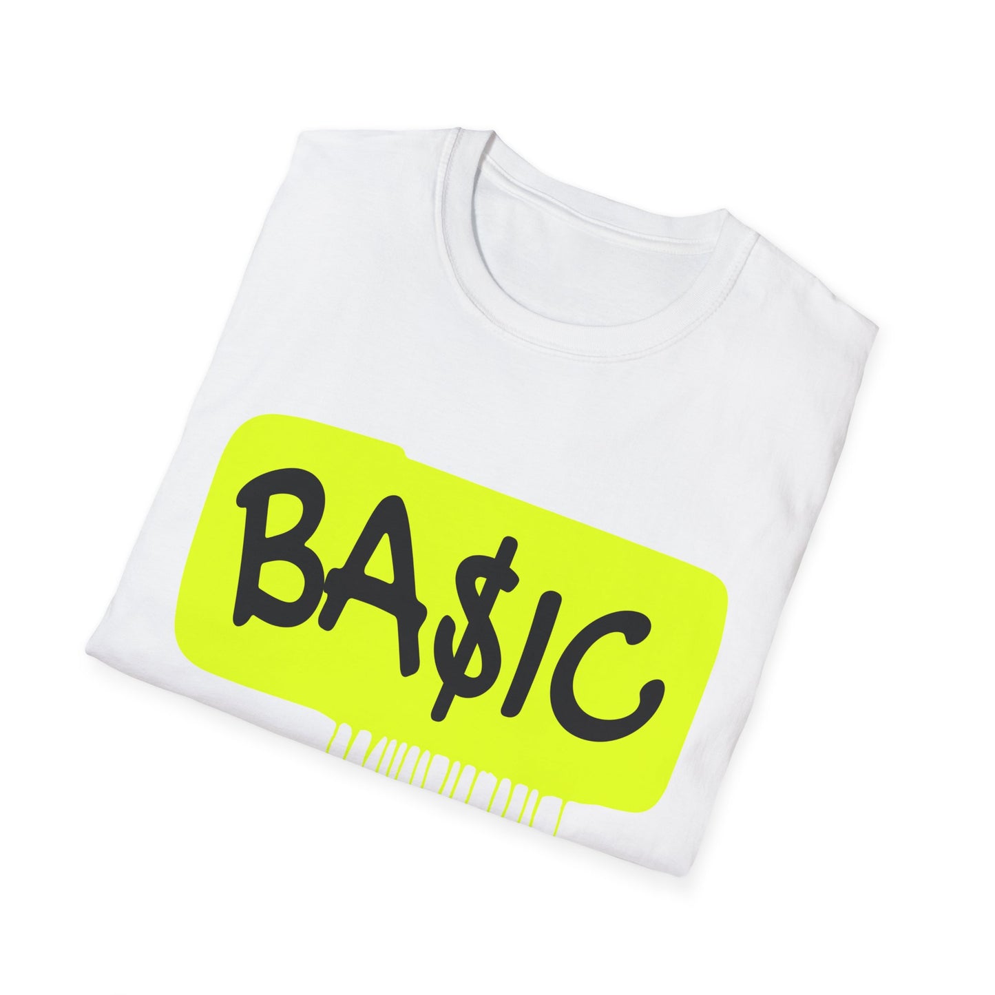 Basic Yellow Streetwear Design - T-Shirt - Blount Custom Creations