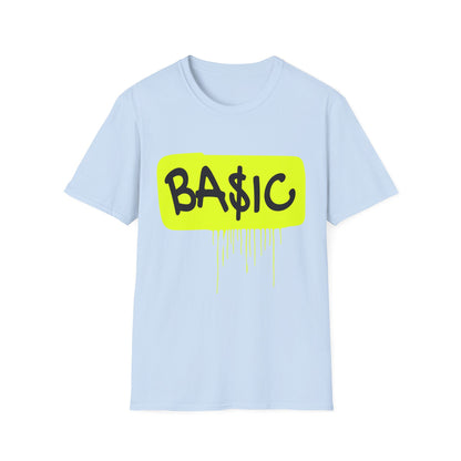 Basic Yellow Streetwear Design - T-Shirt - Blount Custom Creations