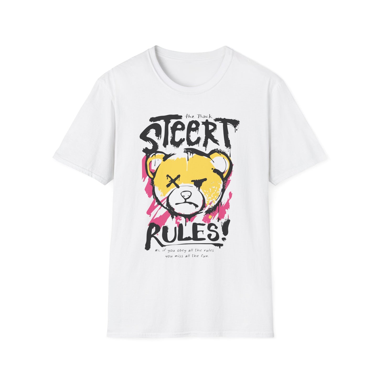 Street Rules Mad Bear - T-Shirt - Blount Custom Creations