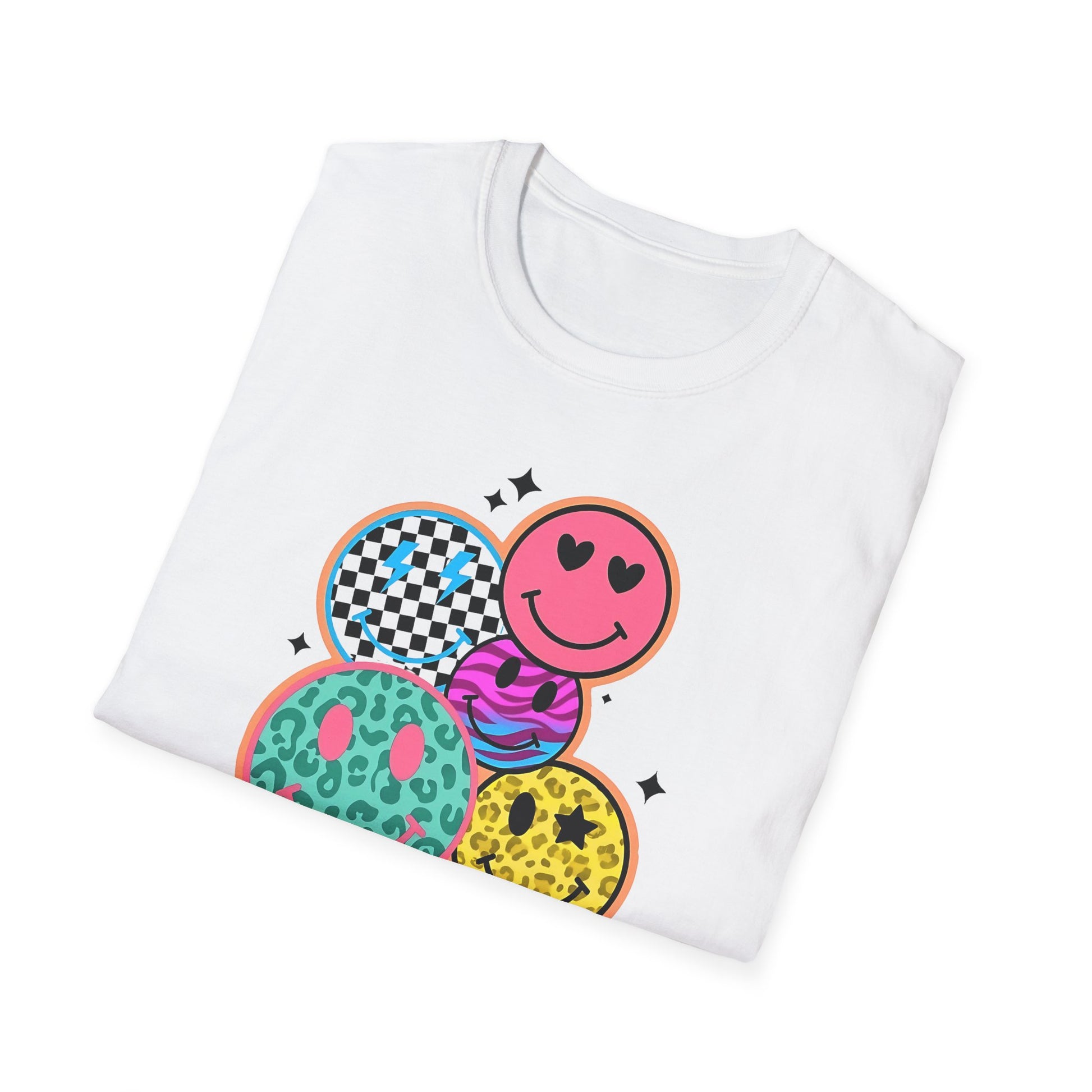 Group of Smiley Faces - T-Shirt - Blount Custom Creations