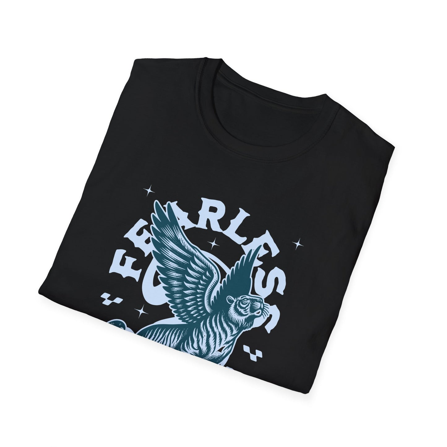 Fearless Feline Tiger with Wings - T-Shirt - Blount Custom Creations