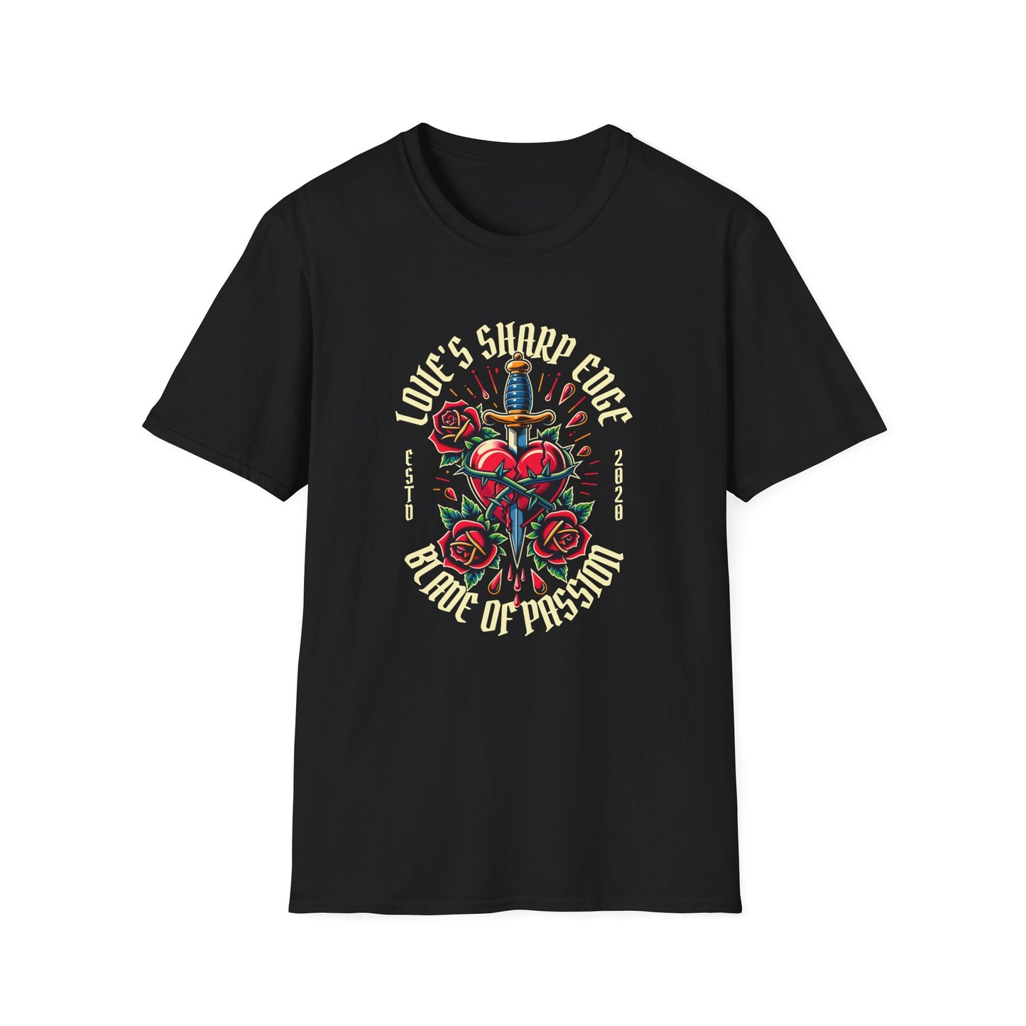 Blades of Passion Love's Sharp Edge - T-Shirt - Blount Custom Creations