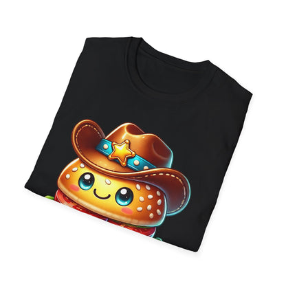 Wild Cowboy Cheeseburger - T-Shirt - Blount Custom Creations