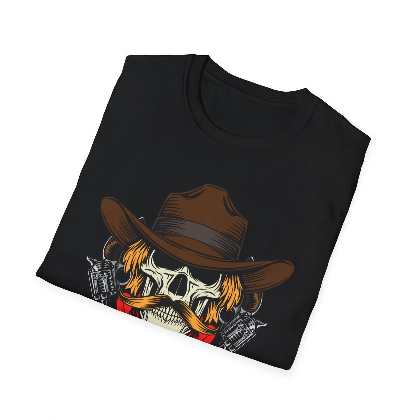 Cowboy Skull Wisdom Western Skeleton - T-Shirt - Blount Custom Creations