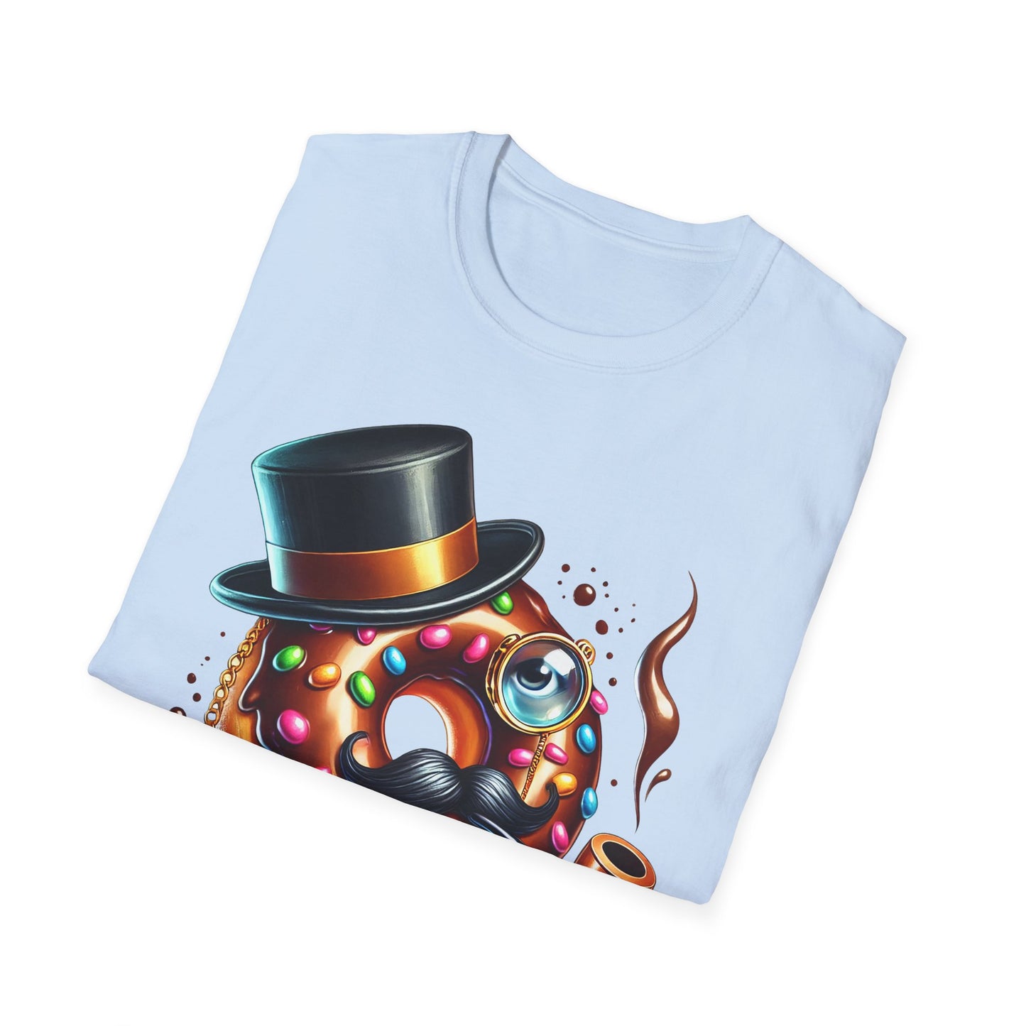 Smoking Chocolate Donut - T-Shirt - Blount Custom Creations