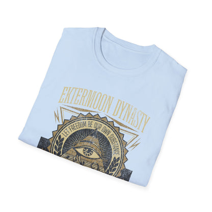 Ektermoon Dynasty Eye Golden Pyramid Emblem - T-Shirt - Blount Custom Creations