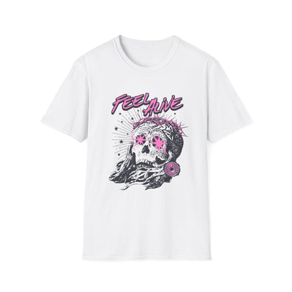 Feel Alive Skull - T-Shirt - Blount Custom Creations