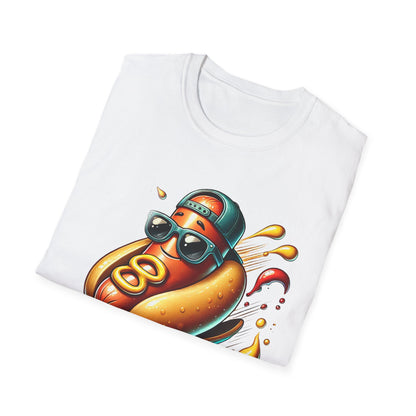 Skateboarding Hot Dog - T-Shirt - Blount Custom Creations