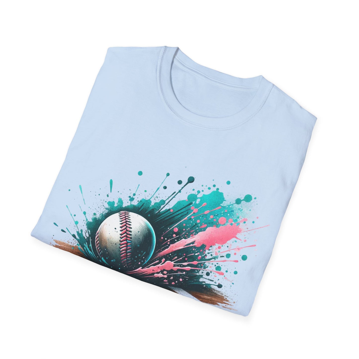 Baseball Hitting Home Plate - T-Shirt - Blount Custom Creations