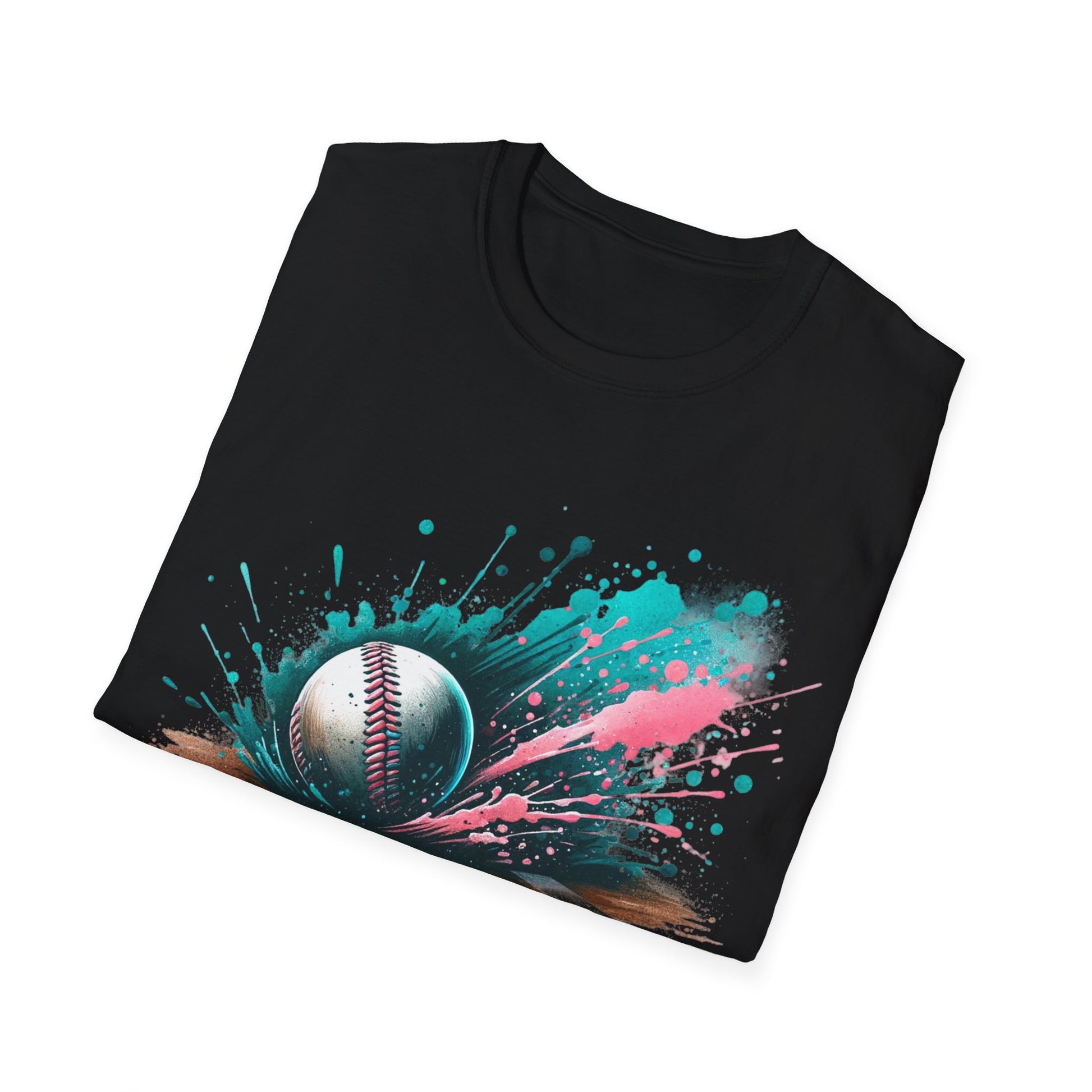 Baseball Hitting Home Plate - T-Shirt - Blount Custom Creations