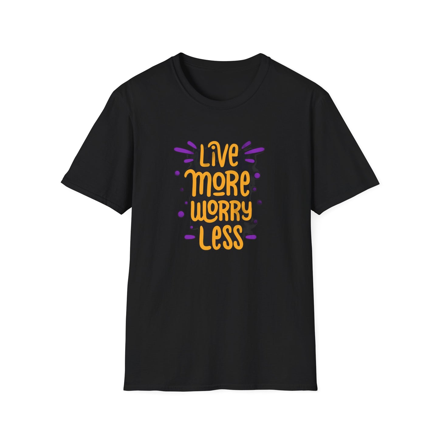 Live More Worry Less - T-Shirt - Blount Custom Creations