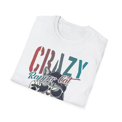 Crazy Rapper Cat - T-Shirt - Blount Custom Creations