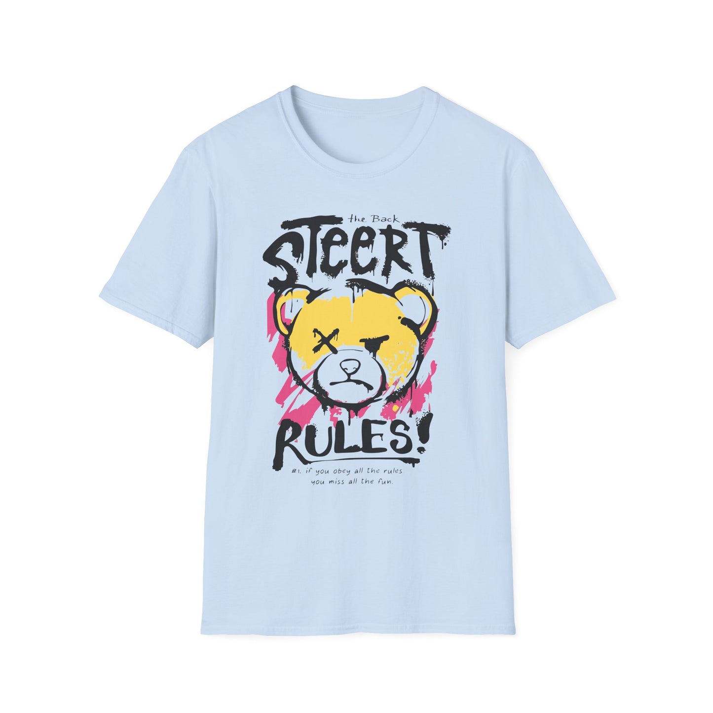 Street Rules Mad Bear - T-Shirt - Blount Custom Creations