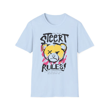 Street Rules Mad Bear - T-Shirt - Blount Custom Creations