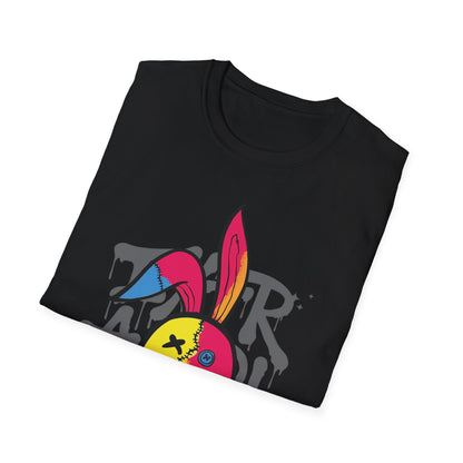 Multi-Colored Street Rabbit - T-Shirt - Blount Custom Creations