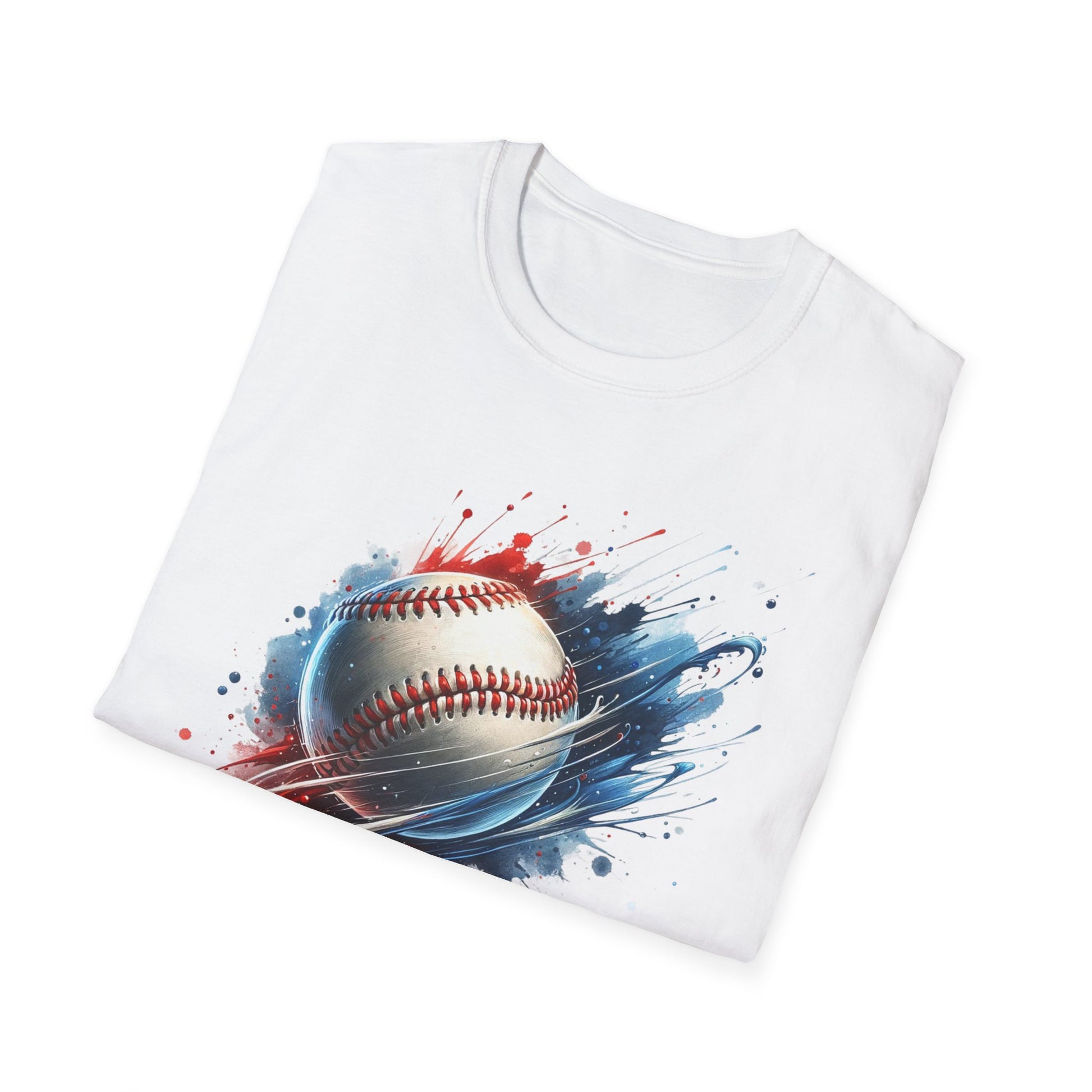 Baseball Flying Through the Air - T-Shirt - Blount Custom Creations