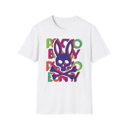 Multi-Colored Skull and Bones Rabbit - T-Shirt - Blount Custom Creations