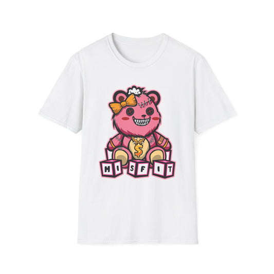 Misfit Evil Teddy Bear Streetwear - T-Shirt - Blount Custom Creations