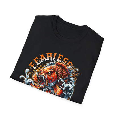 Fearless, No Fear Pat of Warrior - T-Shirt - Blount Custom Creations