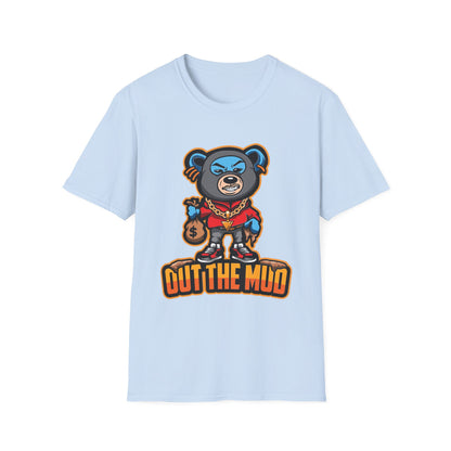 Out The Mud Gangster Bear Streetwear - T-Shirt - Blount Custom Creations