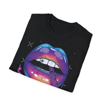 Smoking Colorful Lips - T-Shirt - Blount Custom Creations