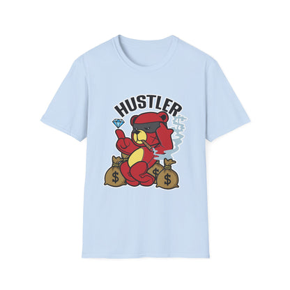 Hustler Bear Streetwear - T-Shirt - Blount Custom Creations