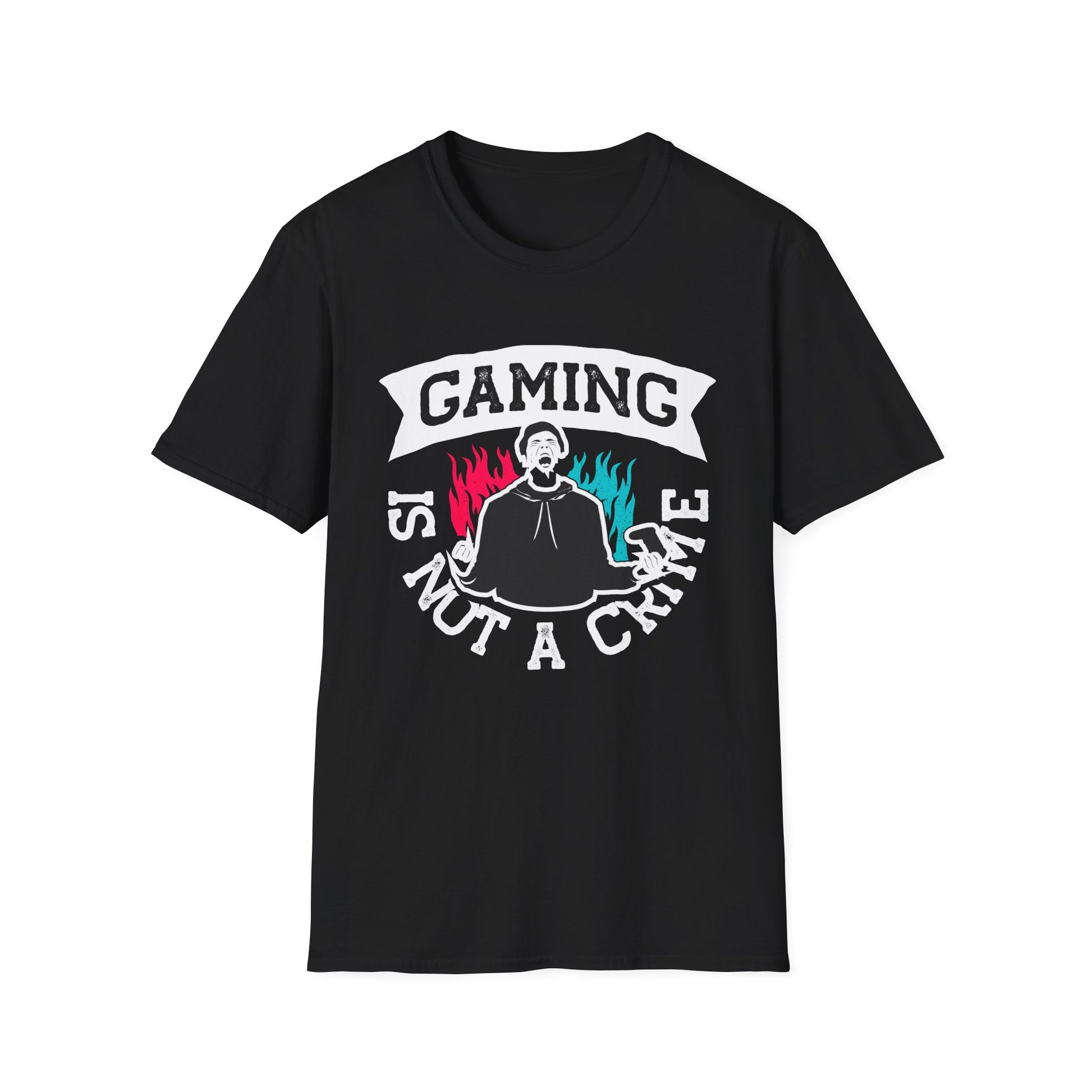 Gaming is Not a Crime - T-Shirt - Blount Custom Creations