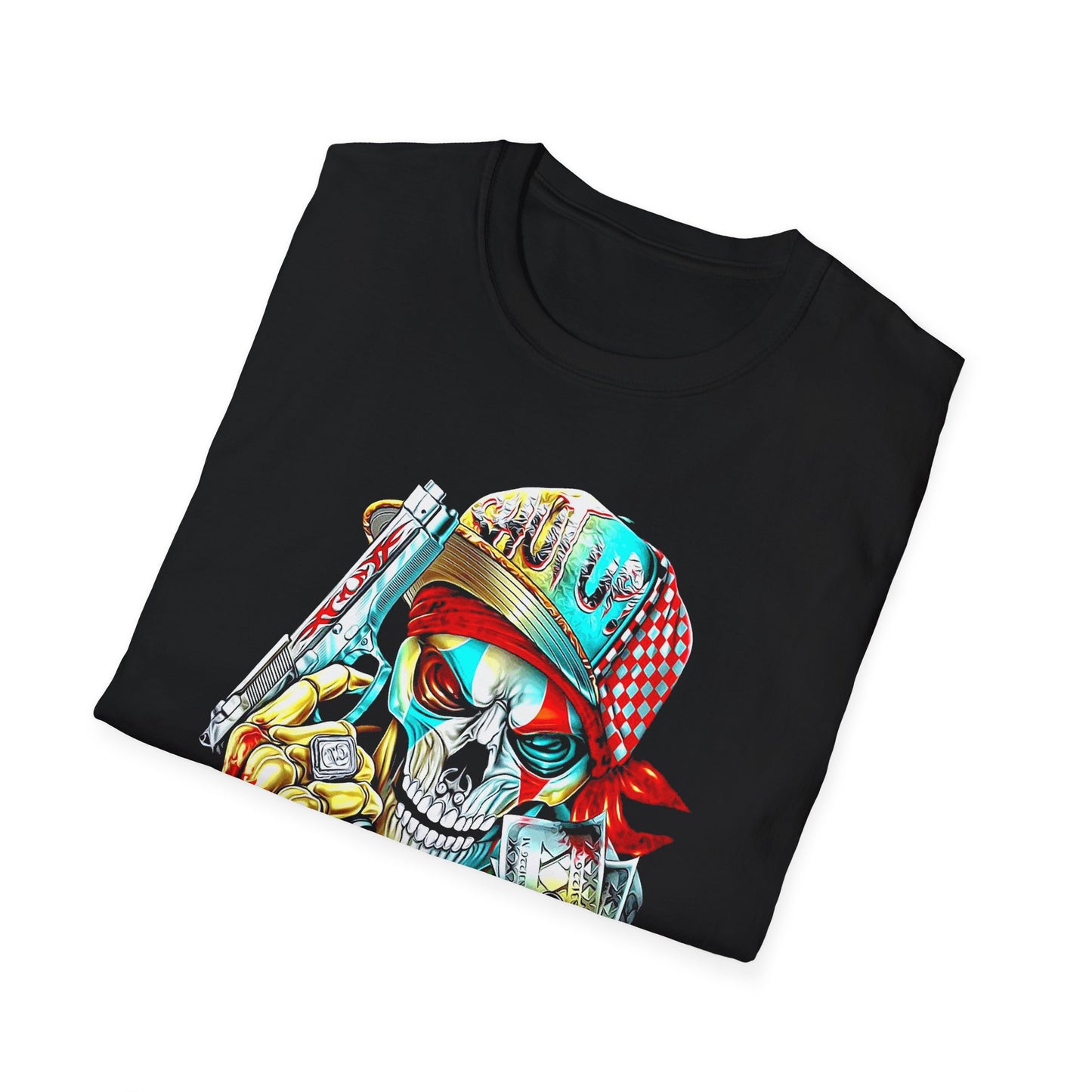 Skeleton Gangsta - T-Shirt - Blount Custom Creations