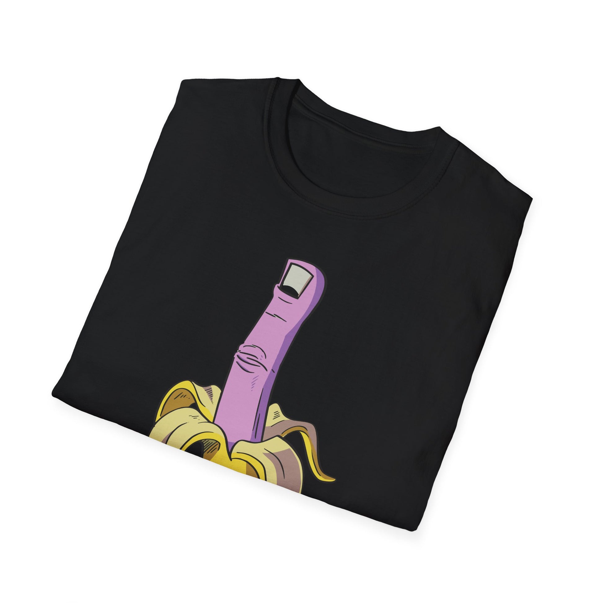 Banana Middle Finger - T-Shirt - Blount Custom Creations