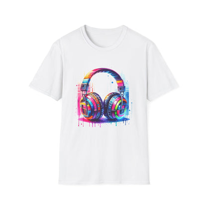 Melting Headphones - T-Shirt - Blount Custom Creations