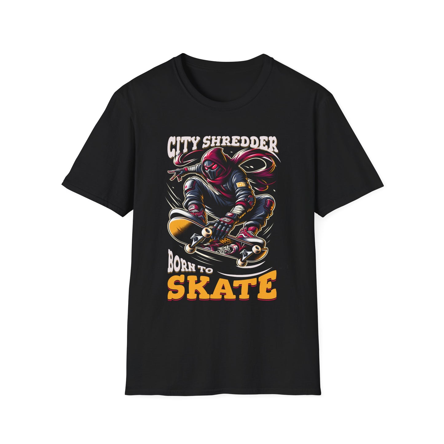 City Shredder Born to Skate - T-Shirt - Blount Custom Creations