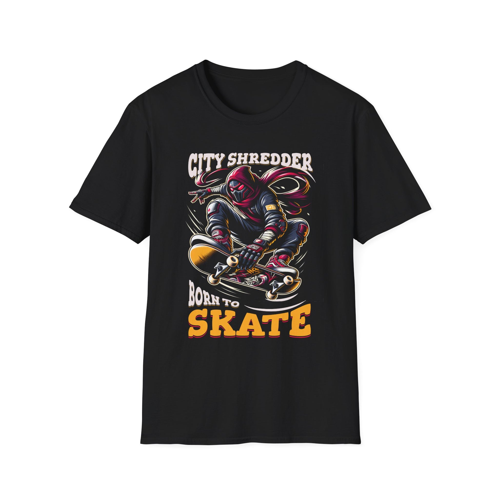 City Shredder Born to Skate - T-Shirt - Blount Custom Creations