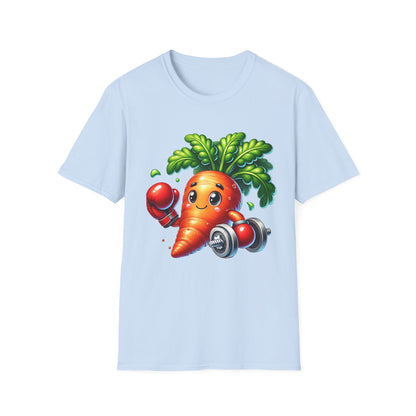 Boxing Weight Lifting Carrot - T-Shirt - Blount Custom Creations