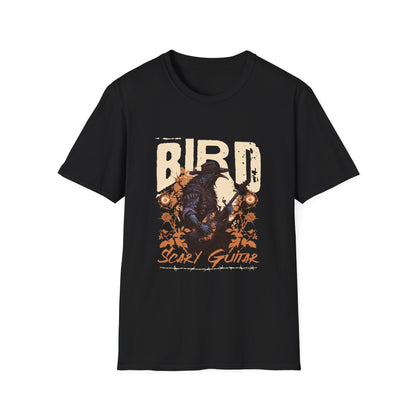 Bird Scary Guitar - T-Shirt - Blount Custom Creations