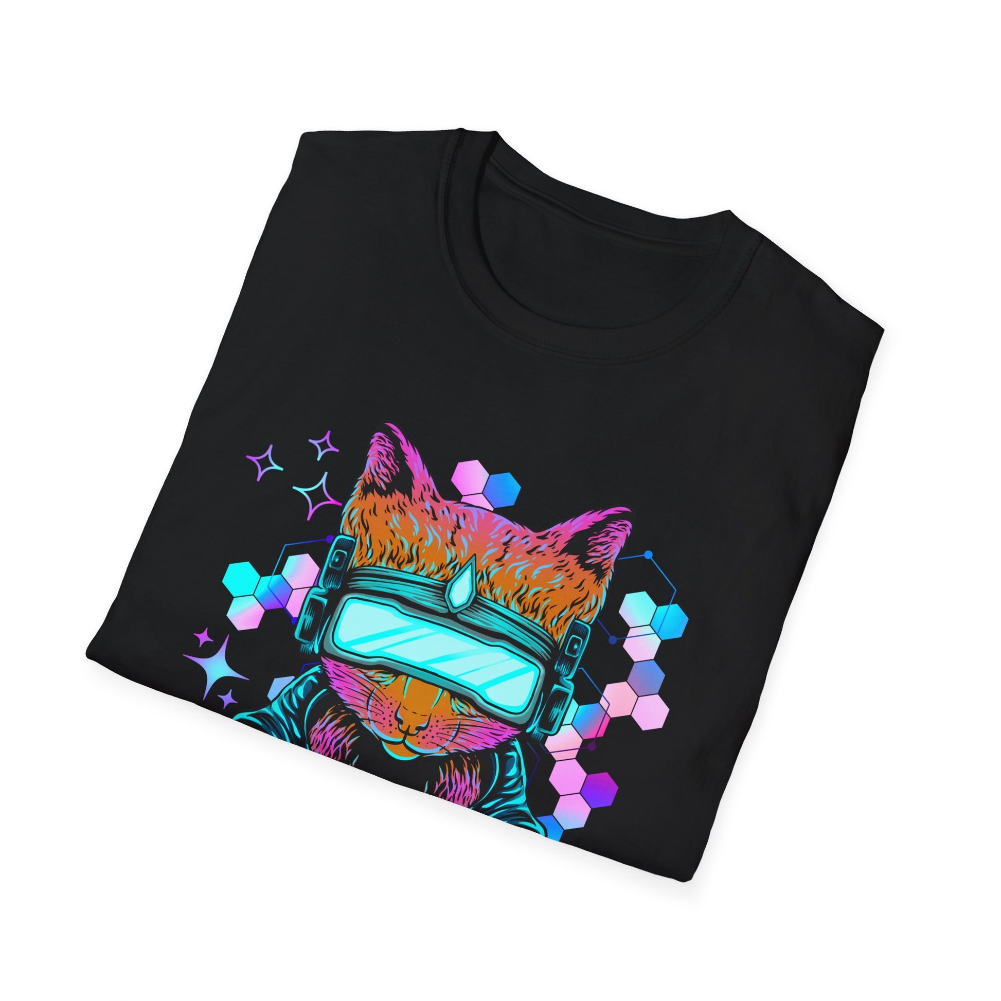 Cyber Cat - T-Shirt - Blount Custom Creations