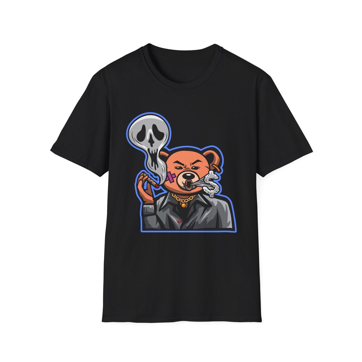 Money Smoking Bear Streetwear - T-Shirt - Blount Custom Creations